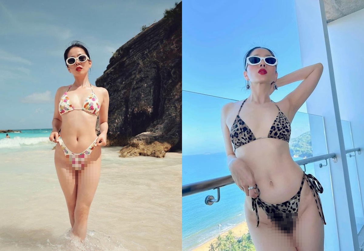 Đam Mê đồ Siêu Nhỏ Lệ Quyên Suýt Lộ Hết Vùng “nhạy Cảm” Vì Bikini Khoét Cao Tin Tức